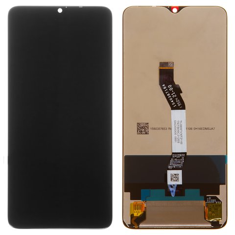 Дисплей для Xiaomi Redmi Note 8 Pro, чорний, без рамки, Original PRC , M1906G7I, M1906G7G