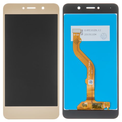 Дисплей для Huawei Y7 2017 , золотистий, логотип Huawei, без рамки, High Copy, TRT LX1 TRT LX2 TRT L21 TRT TL00 TRT L53 TRT L21A