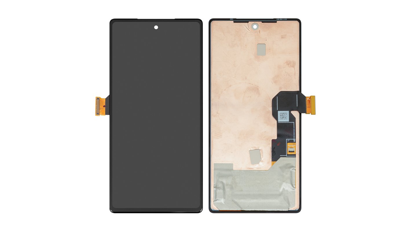 Дисплей для Google Pixel 6a, черный, без рамки, Оригинал