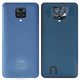 Задня панель корпуса для Xiaomi Redmi Note 9 Pro, сіра, із склом камери, 64 Мп, M2003J6B2G, CN version