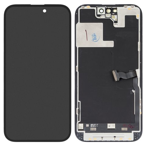 Дисплей для iPhone 14 Pro, чорний, з рамкою, Original PRC , NEW