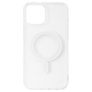Чехол MagSafe для iPhone 12 Pro Max, прозрачный, магнитный, силикон