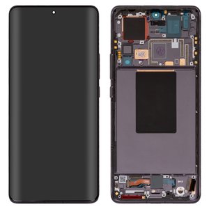 Дисплей для Xiaomi 12 Pro, чорний, з рамкою, Original PRC , 2201122C, 2201122G