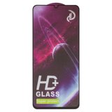 Захисне скло для Realme C61, C63 4G, сумісне з чохлом, Full Glue, (без упаковки), чорний