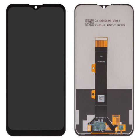 Дисплей для Motorola Moto E20 XT2155, черный, без рамки, Box