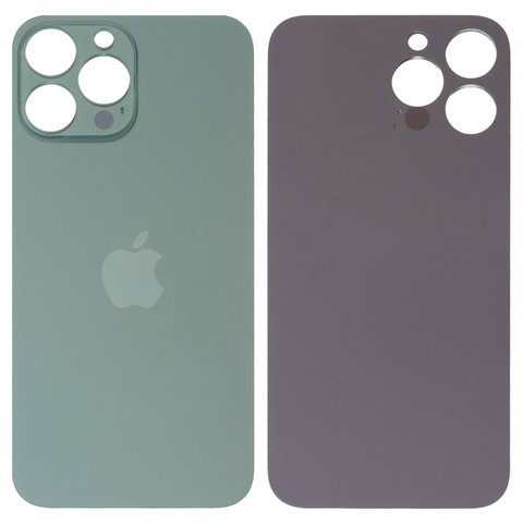 Задняя панель корпуса для iPhone 13 Pro Max, зеленая, не нужно снимать стекло камеры, Original PRC , alpine Green, big hole