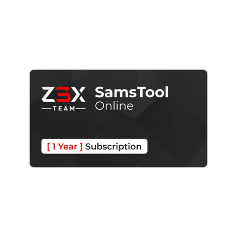 Подписка Z3X SamsTool Online на 1 год новый аккаунт 