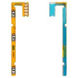 Шлейф для Xiaomi Poco M6 Pro 5G, Redmi 12, Redmi 12 5G, кнопок звуку, кнопки ввімкнення