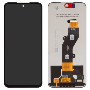 Дисплей для Tecno Spark 30C, черный, без рамки, Box , kl5, kl5n
