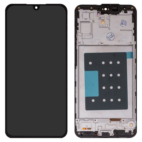 Дисплей для Samsung A175 Galaxy A17 4G, черный, с рамкой, High Copy, OLED 