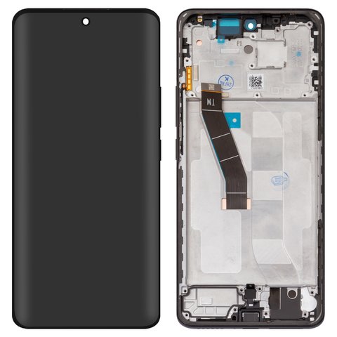 Дисплей для Xiaomi Redmi Note 15 4G, чорний, з рамкою, Original PRC 