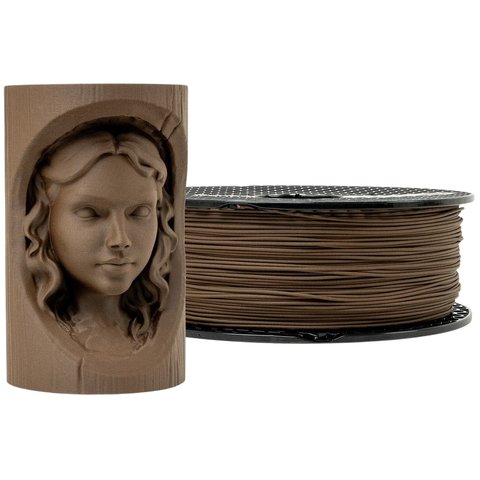 Філамент для 3D принтера PRUSA PLA Woodfill Chocolate Brown, 1 кг