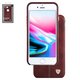Case Nillkin Englon Leather Cover compatible with iPhone 8, (brown, with logo hole, PU leather, plastic) #6902048147836