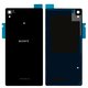 Housing Back Cover compatible with Sony D6603 Xperia Z3, D6633 Xperia Z3 DS, D6643 Xperia Z3, D6653 Xperia Z3, (black)