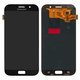 LCD compatible with Samsung A720 Galaxy A7 (2017), (black, without frame, original (change glass) )