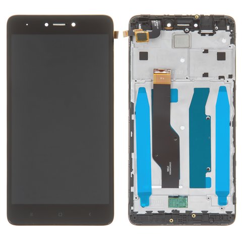 Pantalla LCD puede usarse con Xiaomi Redmi Note 4X, negro, Original PRC , snapdragon