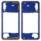Housing Middle Part compatible with Samsung A705 Galaxy A70, (dark blue)