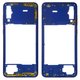 Housing Middle Part compatible with Samsung A705 Galaxy A70, (dark blue)