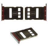SIM Card Holder compatible with Huawei P40, (black, ANA-AN00/ANA-TN00/ANA-NX9/ANA-LX4)