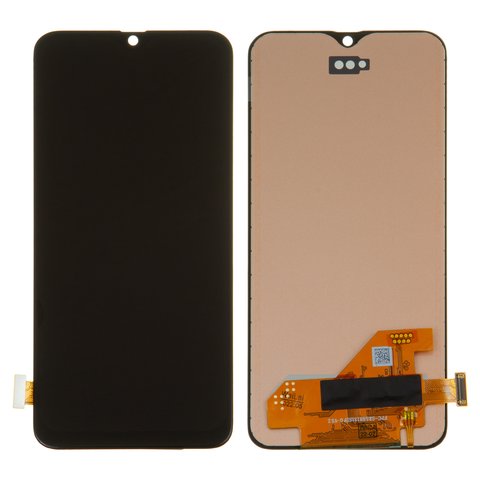 LCD compatible with Samsung A405 Galaxy A40, black, without frame, Copy, TFT  