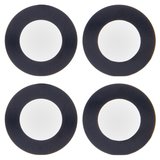 Vidrio de cámara puede usarse con iPhone 14, iPhone 14 Plus, negro, sin marco, juego de 2 uds.