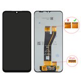 LCD compatible with Samsung A146B Galaxy A14 5G, (black, without frame, Original (PRC), 48 pin, SM-A146B A14 5G V04)
