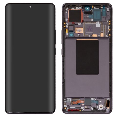 Pantalla LCD puede usarse con Xiaomi 12 Pro, negro, con marco, Original PRC , 2201122C, 2201122G