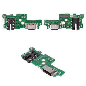 Flat Cable compatible with Tecno Camon 18, Camon 18T, headphone connector, charge connector, with microphone, Copy, charging board 