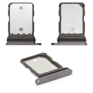 SIM Card Holder compatible with Google Pixel 8, black, obsidian 