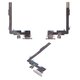 Cable flex puede usarse con iPhone 16 Pro Max, del conector de carga, blanco, con micrófono, HC, white titanium