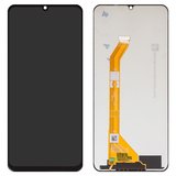 Pantalla LCD puede usarse con Realme C71, negro, sin marco, High Copy, asian
