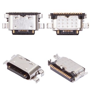 Charge Connector compatible with Infinix GT 20 Pro X6871 , Note 40 X6853 , Note 40 Pro X6850 , Note 50 Pro 4G X6855 , Zero 30 4G X6731B , Zero 30 5G X6731 , 16 pin, USB type C 
