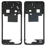 Housing Middle Part compatible with Xiaomi Redmi 14C 4G, (black)