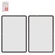 Housing Glass G+OCA PRO compatible with Xiaomi Pad 7, Pad 7 Pro, (with OCA film, black)