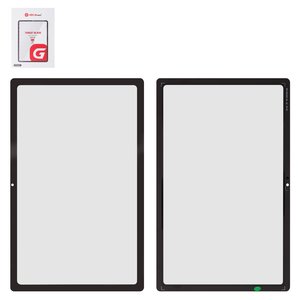 Housing Glass G+OCA PRO compatible with Samsung T509 Galaxy Tab A7 10.4 LTE 2022 , with OCA film, black 