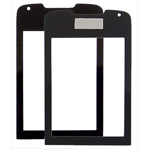 Housing Glass compatible with Nokia 8800 Arte, black 