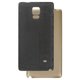 Battery Back Cover compatible with Samsung N910F Galaxy Note 4, N910H Galaxy Note 4, (golden)