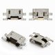 Charge Connector compatible with Sony C2304 S39h Xperia C, C2305 S39h Xperia C, (5 pin, micro USB type-B)