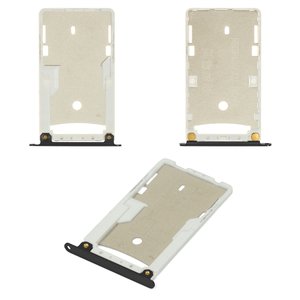 SIM Card Holder compatible with Xiaomi Redmi 4X, black 