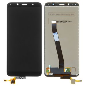 LCD compatible with Xiaomi Redmi 7A, black, without logo, without frame, original change glass  , MZB7995IN, M1903C3EG, M1903C3EH, M1903C3EI 