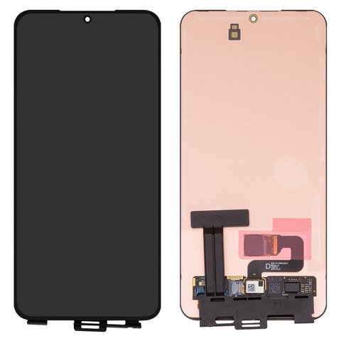LCD compatible with Samsung S916 Galaxy S23 Plus, black, without frame, Original PRC  