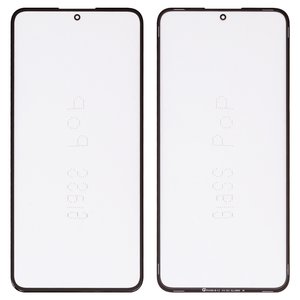 Housing Glass G+OCA PRO compatible with Xiaomi 13T, 13T Pro, Redmi K60 Ultra, with OCA film, black 