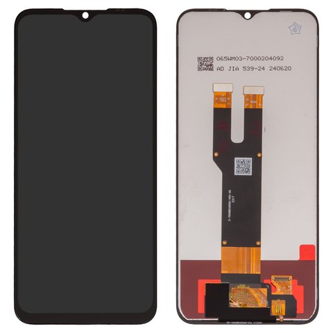 LCD compatible with ZTE Blade A73 4G, Blade V50 Smart, black, without frame, High Copy, 7060