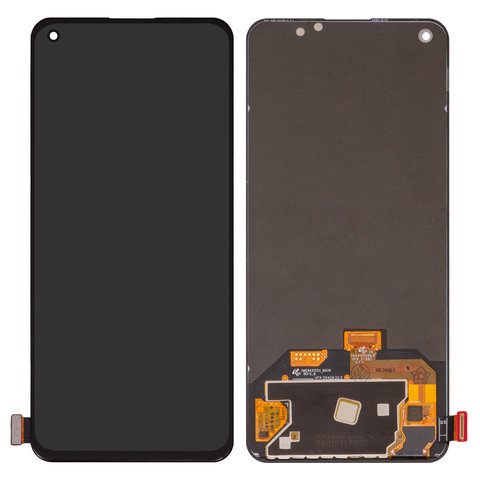 LCD compatible with Realme GT 5G, GT Master; OnePlus Nord 2 5G, Nord 2T, Nord CE 5G; Oppo Reno5 4G, Reno5 5G, Reno6, black, without frame, Original PRC , CPH2159, PEGM00, PEGT00, CPH2145, AMS643YE01 REV 5.9