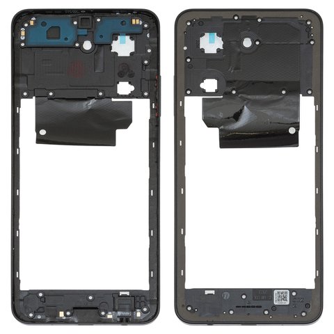 Housing Middle Part compatible with Xiaomi Redmi A5 4G, black, 25028PC03G, 25028RN03A, 25028RN03I, global version 