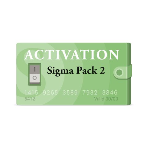 Activación Pack 2 para Sigma
