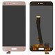 Pantalla LCD puede usarse con Xiaomi Mi 5, rosado, dorado, sin marco, Original (PRC)