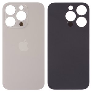 Panel trasero de carcasa puede usarse con iPhone 14 Pro, dorada, no es necesario desmontar la cámara, Original PRC , big hole