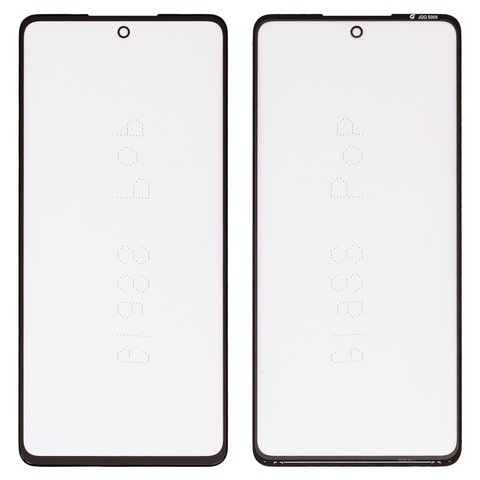 Vidrio de carcasa G+OCA PRO puede usarse con Samsung A525 Galaxy A52, A526 Galaxy A52 5G, con película OCA, negro