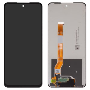 Pantalla LCD puede usarse con Realme C65 4G, C65 5G, negro, sin marco, Original PRC , RMX3910